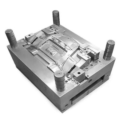 What types of injection molds are available for two-color injection molding machines?